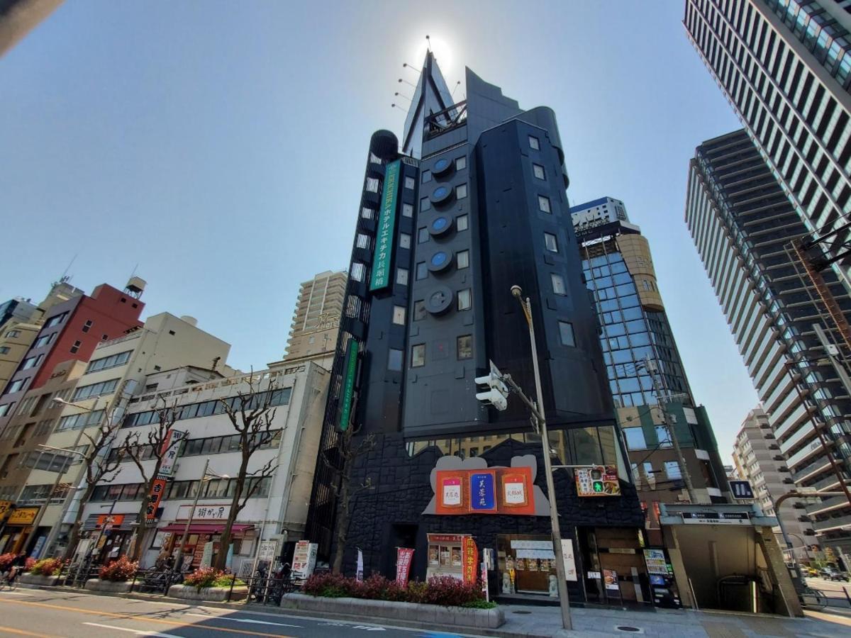 Hotel Ekichika Nagahoribashi Osaka Esterno foto